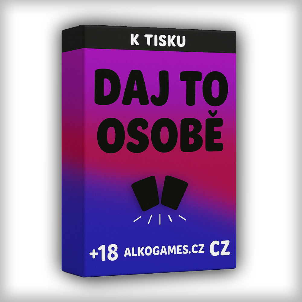 Hra "Dej To Osobě" (K Tisku)
