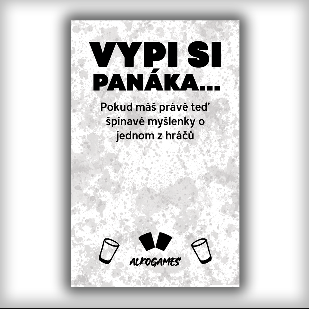 Sada "Vypi Si Panaka" + "Pravda Nebo Odvaha"