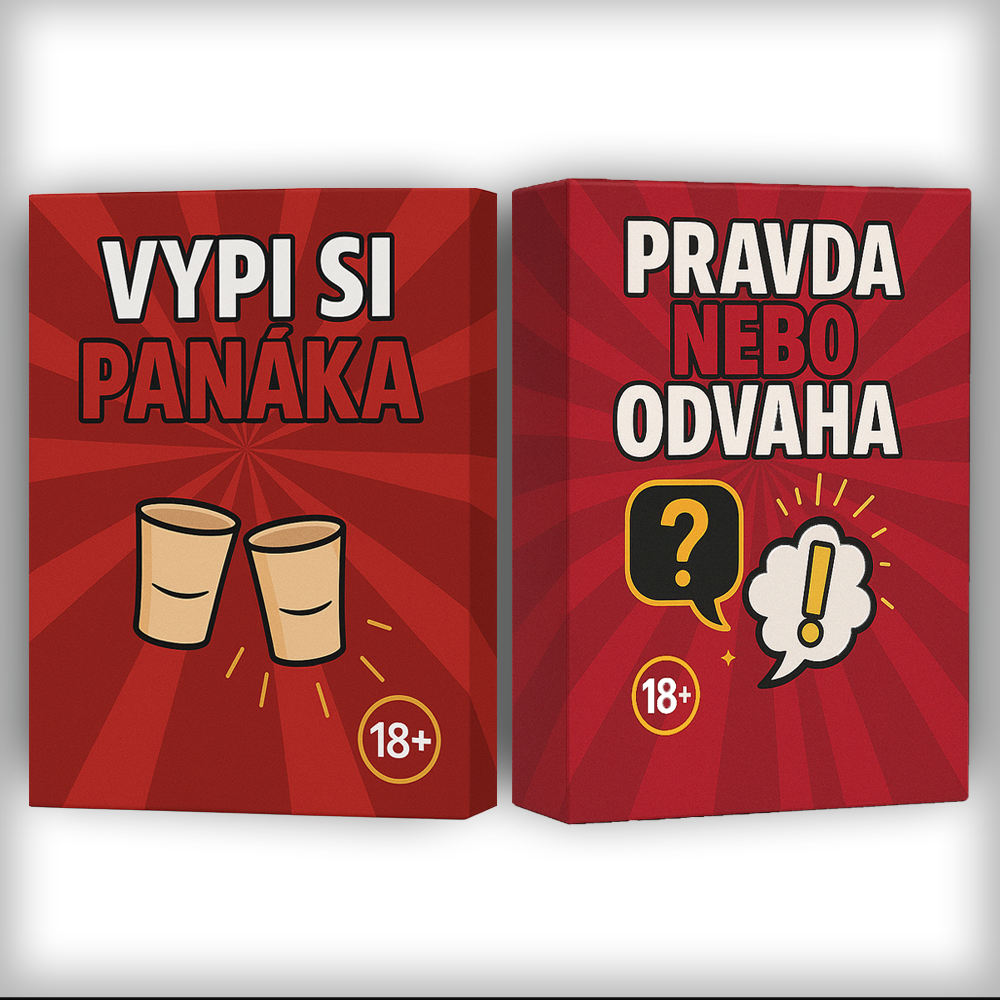 Sada "Vypi Si Panaka" + "Pravda Nebo Odvaha"