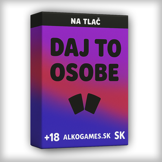 Hra "Daj To Osobe" (Na Tlač)