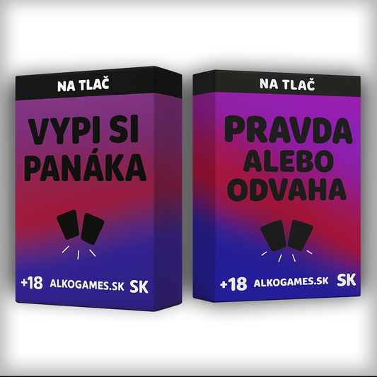 Set "Pravda Alebo Odvaha "Vypi Si Panáka" (Na Tlač)